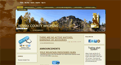 Desktop Screenshot of co.albany.wy.us