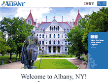Tablet Screenshot of albany.org