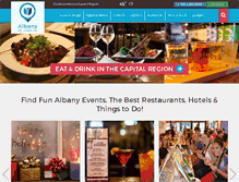 Tablet Screenshot of albany.com