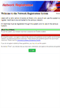 Mobile Screenshot of netreg.albany.edu